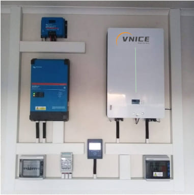 Vnice Power 10kWh Lithium ion Battery Powerwall For Off Grid Solar System in South Africa