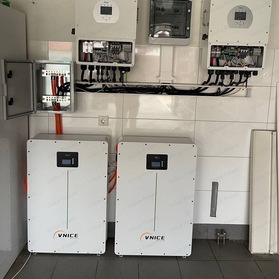 Vnice Power 20kWh Lithium ion Battery Powerwall For Off Grid Solar System in Ukraine